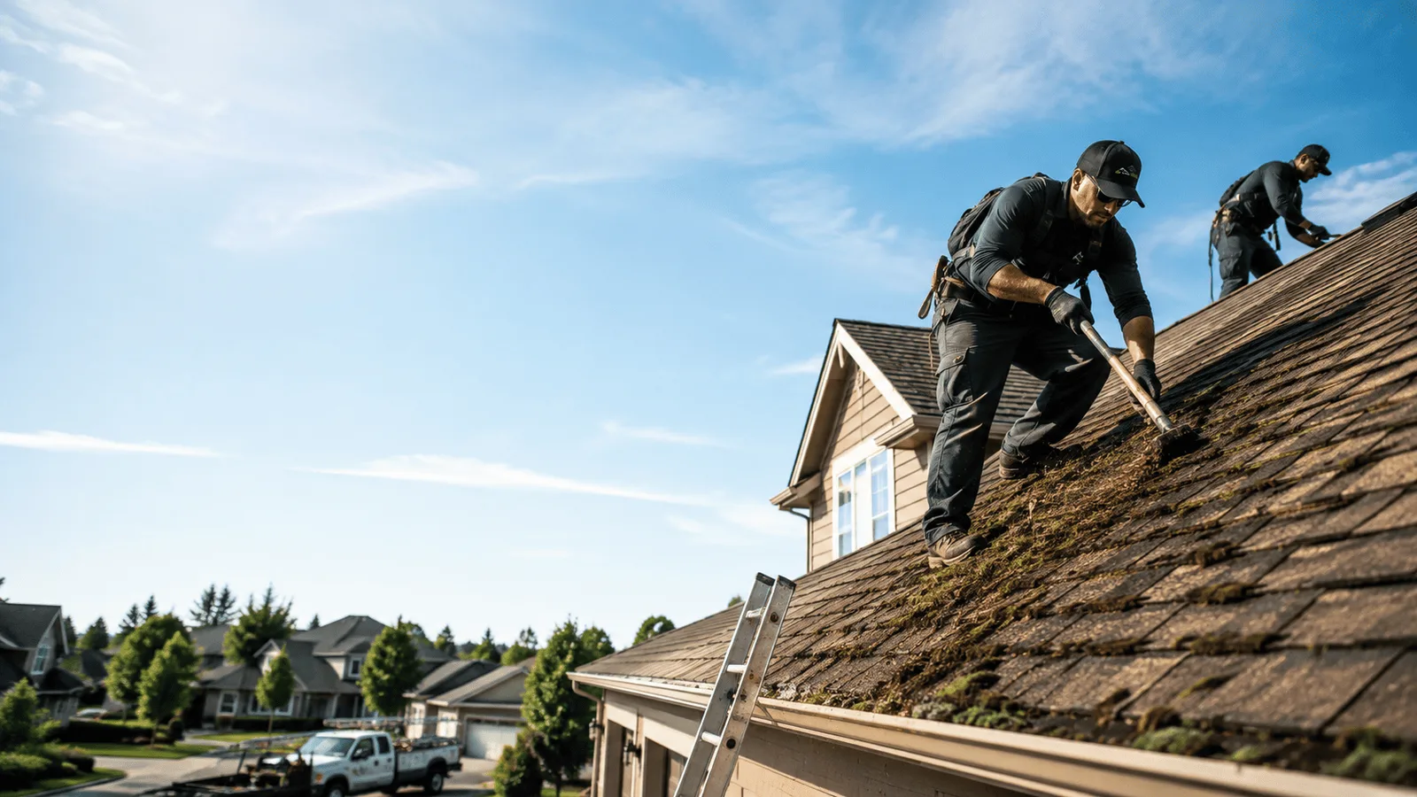Roof Moss Removal in Bingham, ME near me